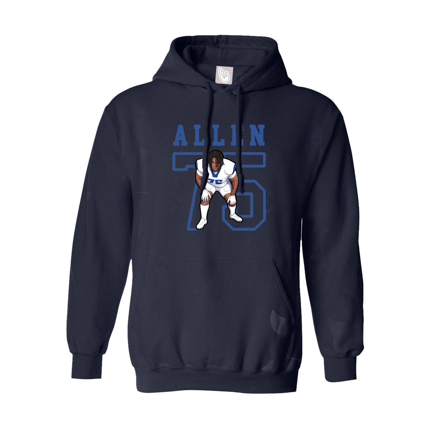 Youth Hoodie — Shirsey in Navy