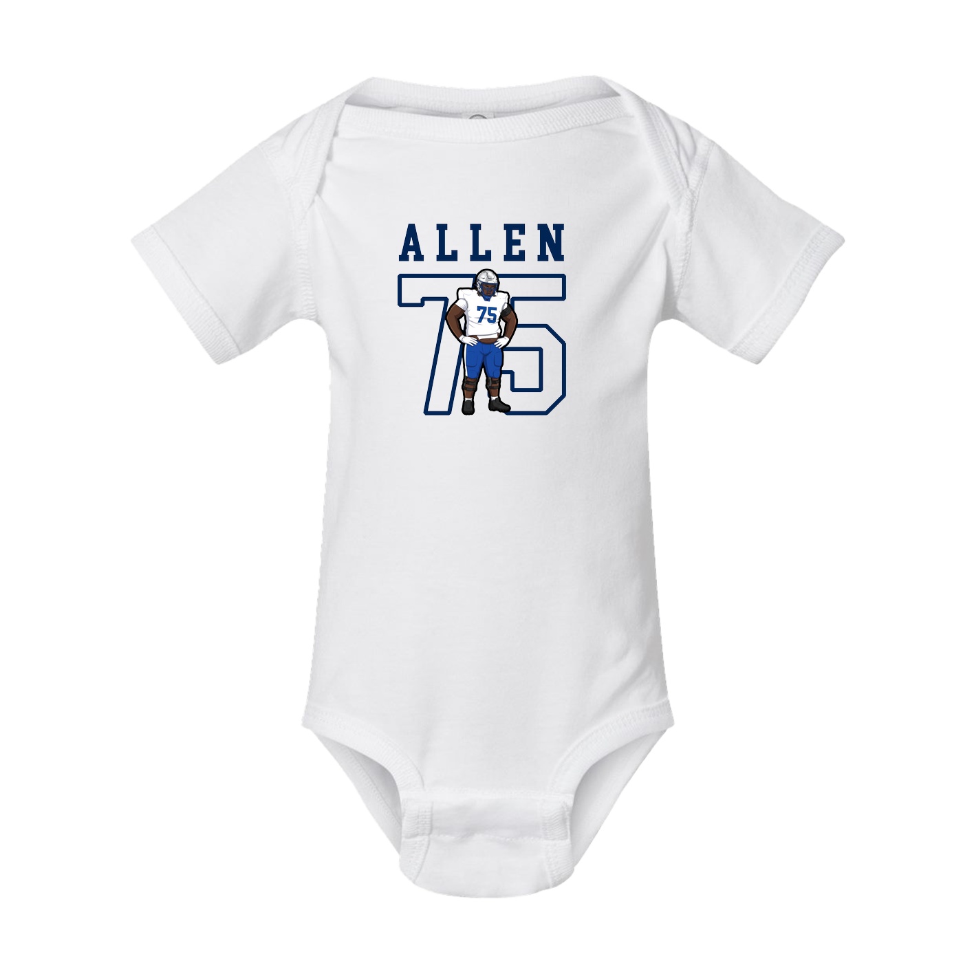 Baby Onesie — Shirsey in White