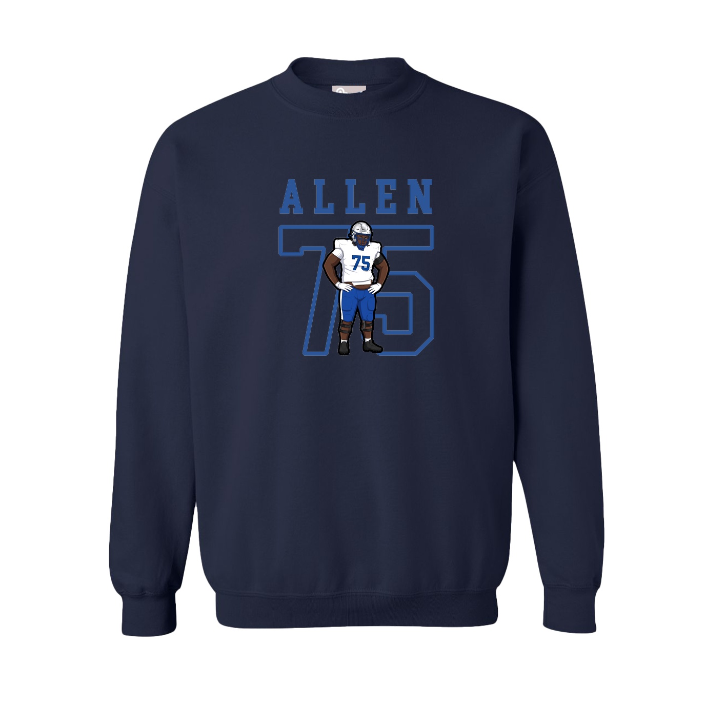 Fleece Crew — Shirsey in Navy