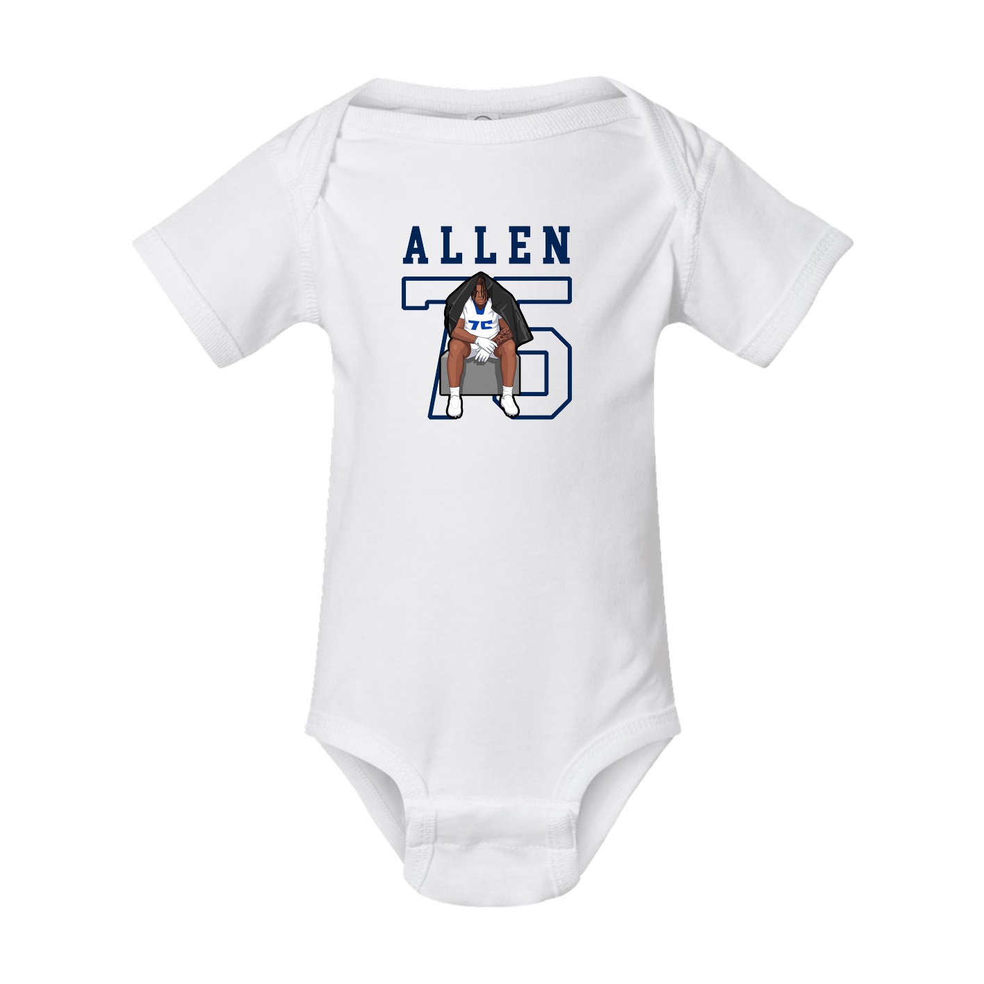 Baby Onesie — Shirsey in White