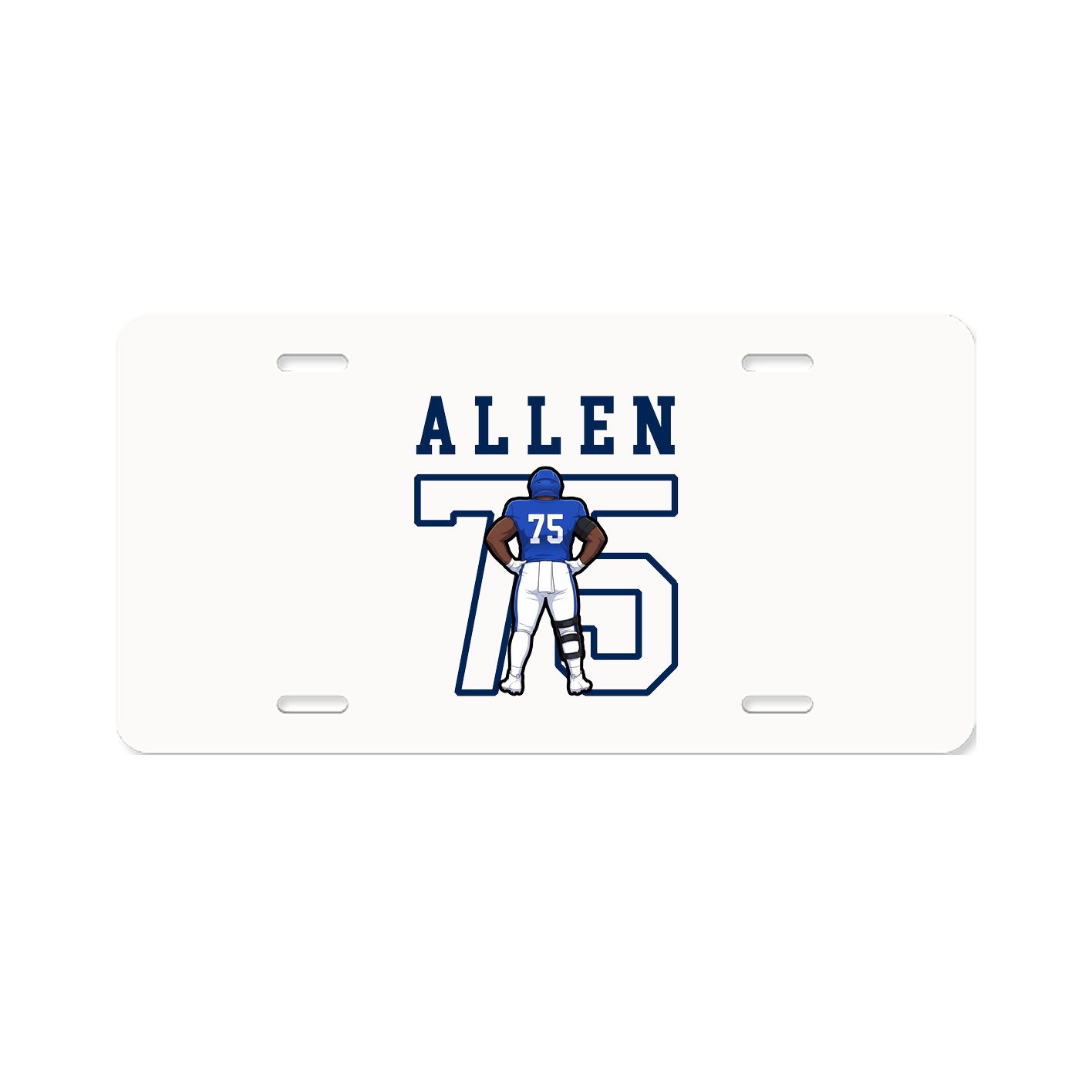 License Plate — Shirsey in Classic