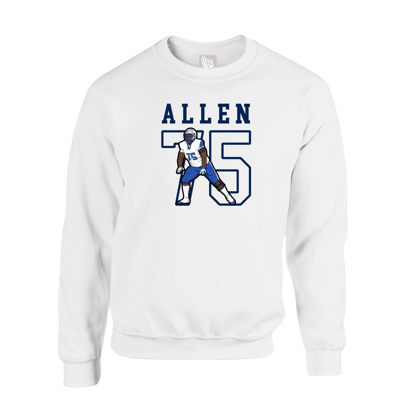 Fleece Crew — Shirsey in White