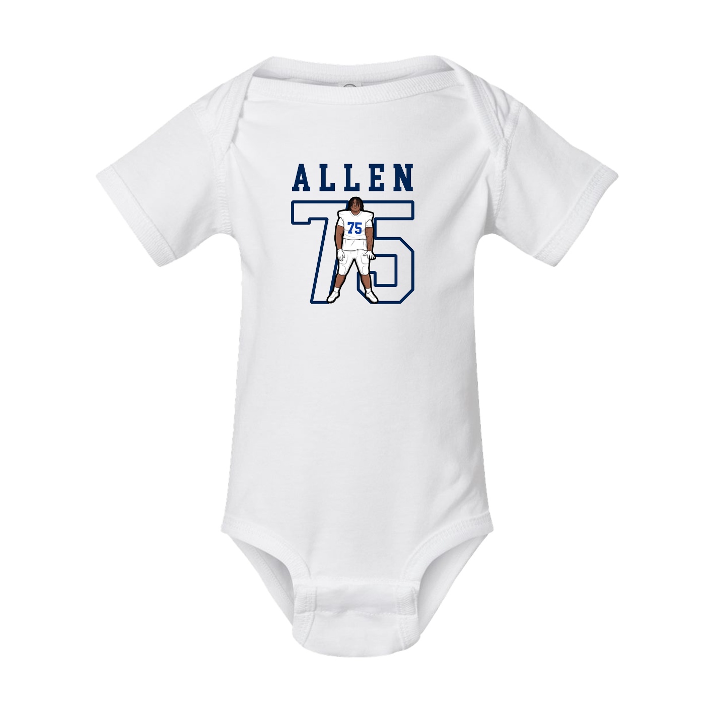 Baby Onesie — Shirsey in White