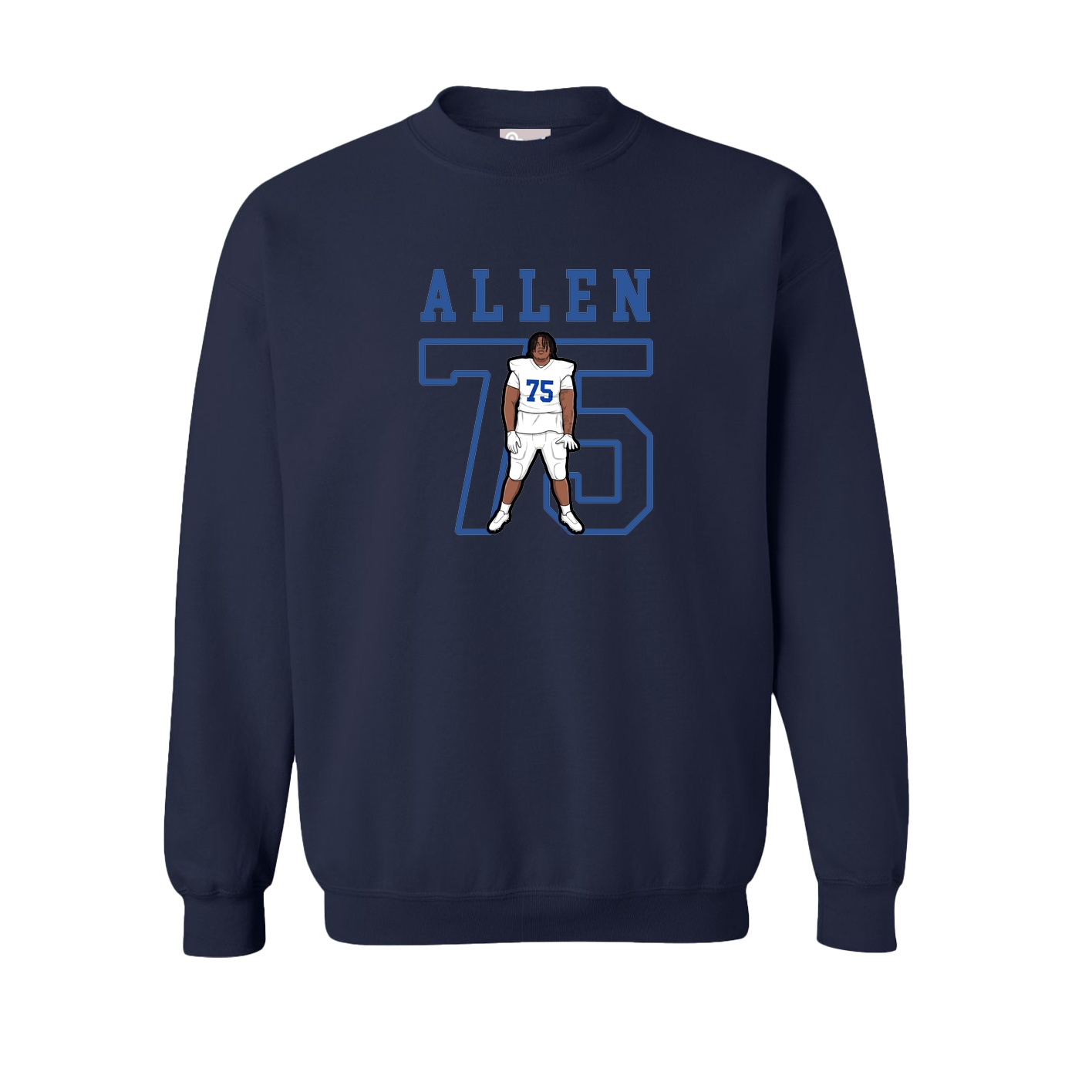 Fleece Crew — Shirsey in Navy