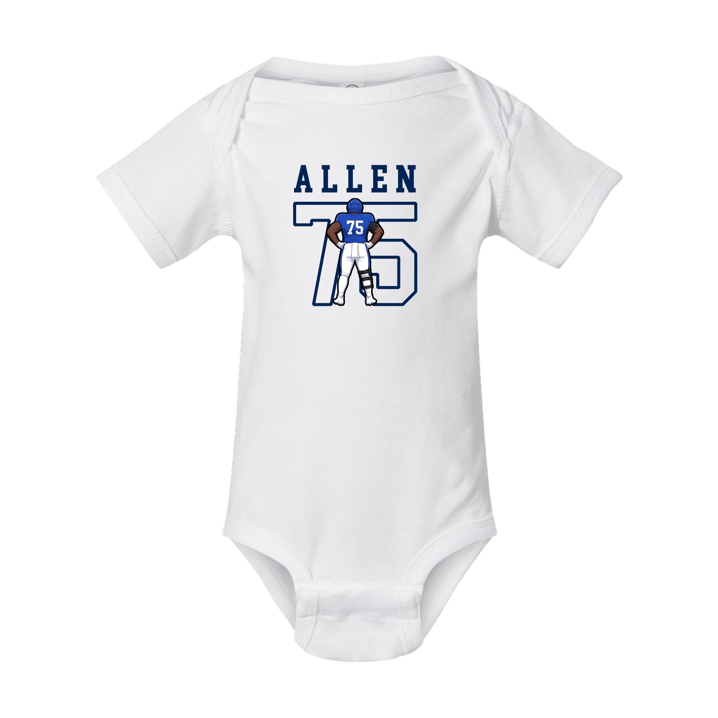 Baby Onesie — Shirsey in White