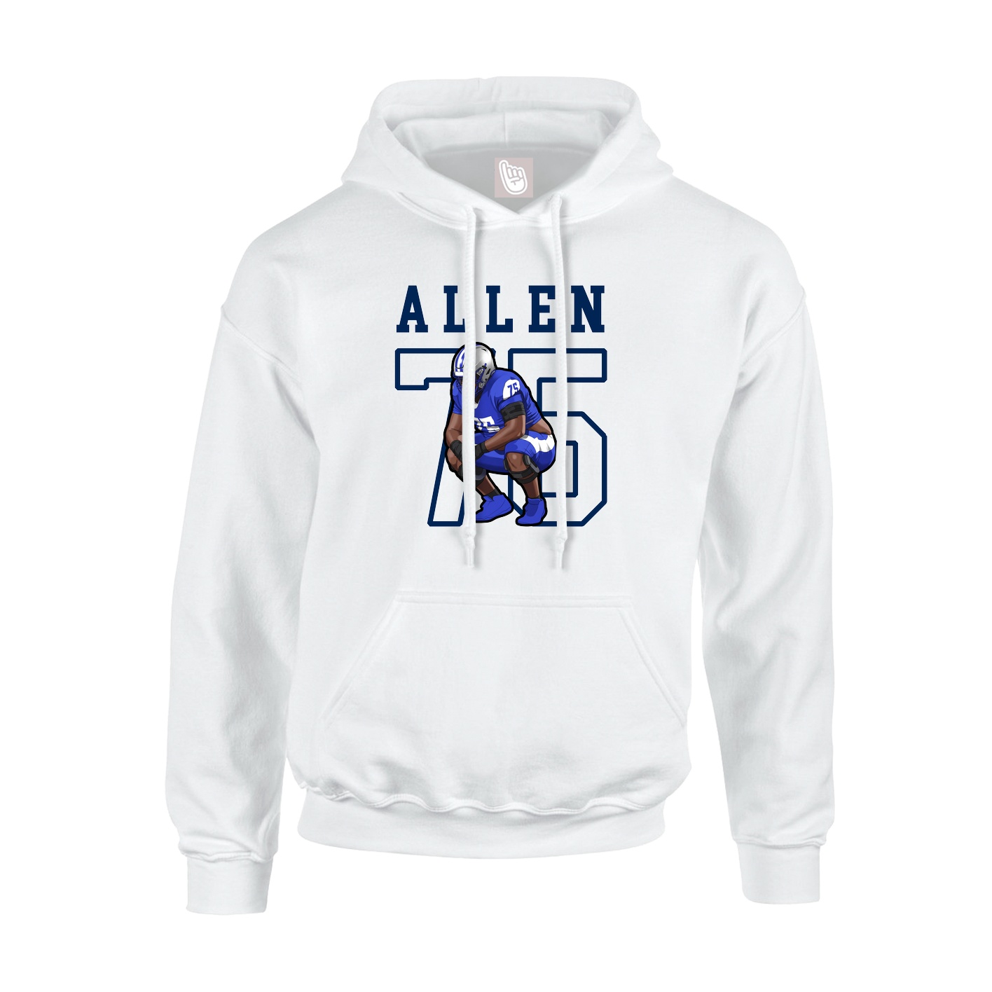 Youth Hoodie — Shirsey in White