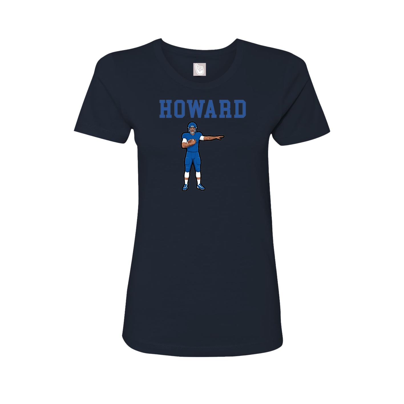 Fitted Women's Tee — Shirsey in Navy