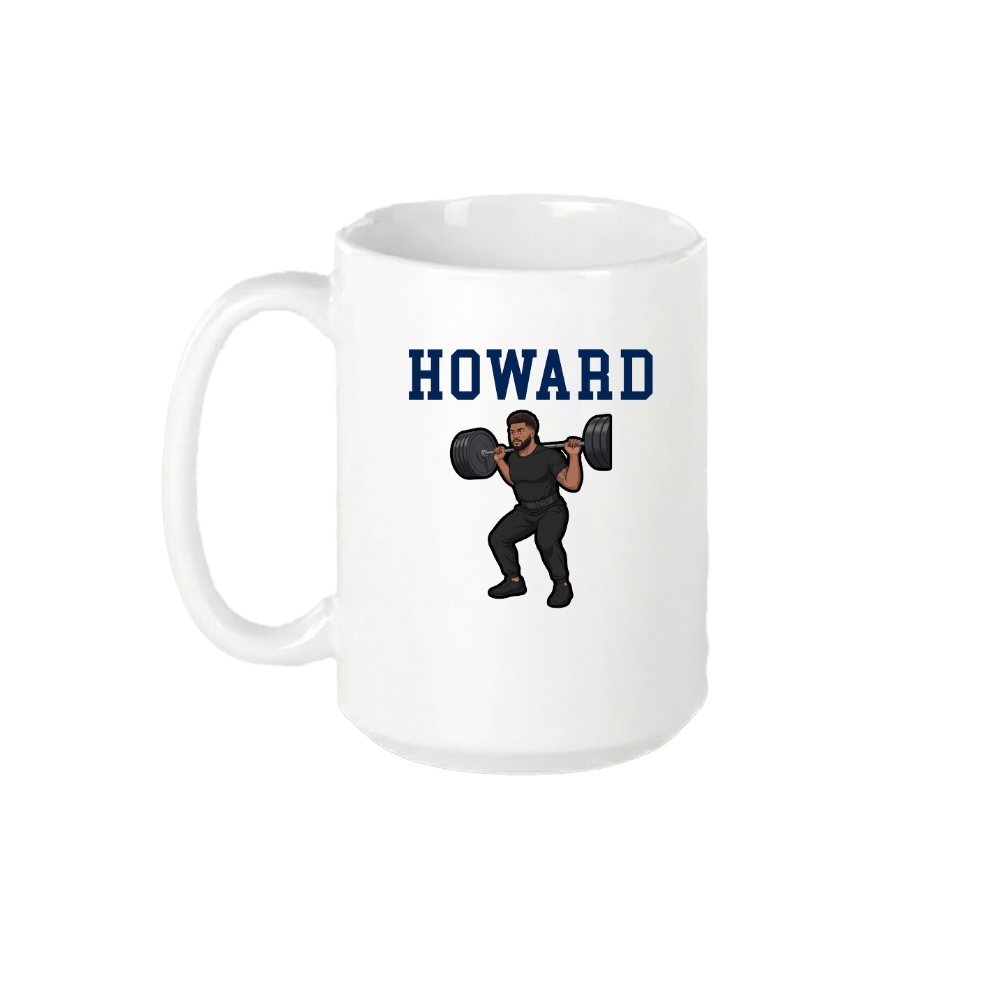 15oz Coffee Mug — Shirsey in White