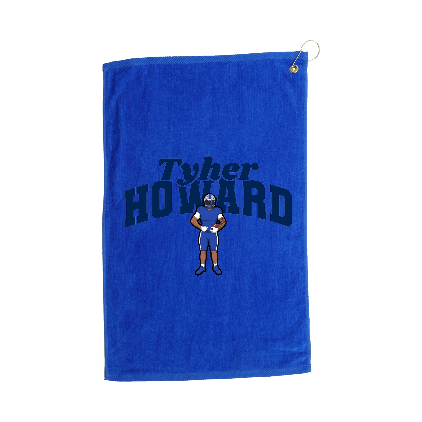 Golf Towel — Signature Arch in Royal