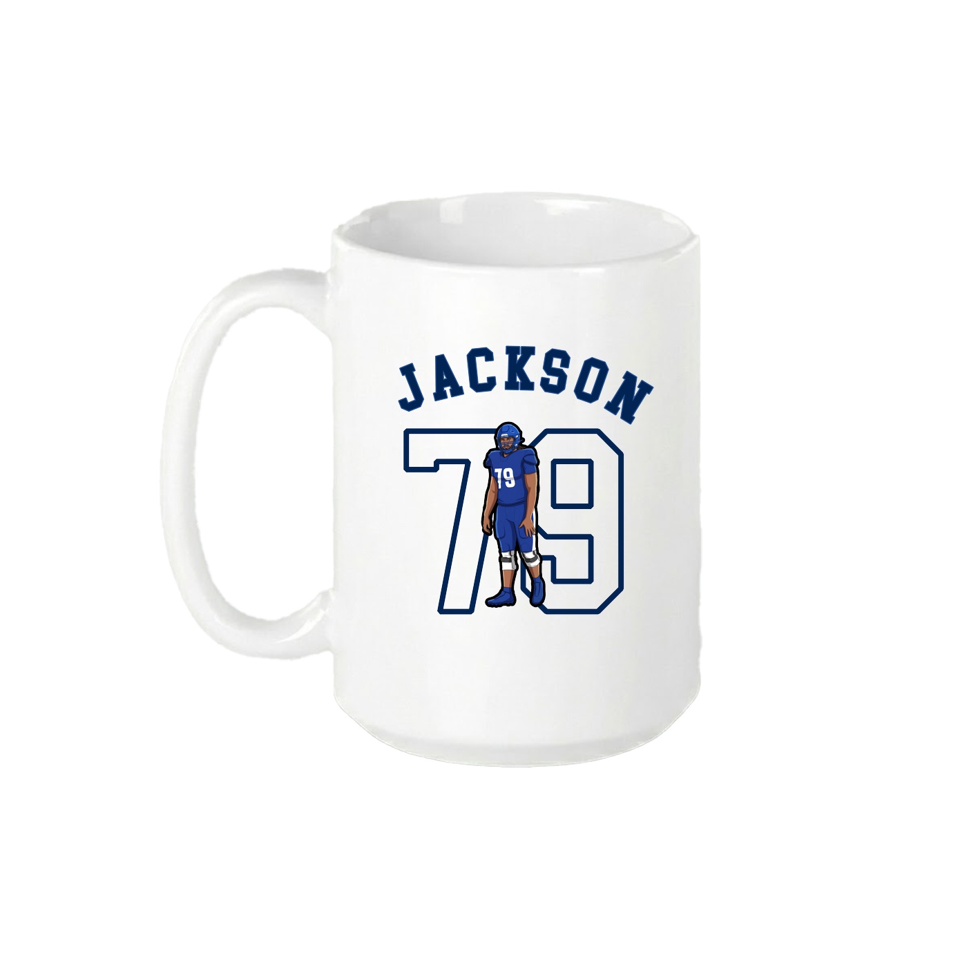 15oz Coffee Mug — Shirsey Arch in White
