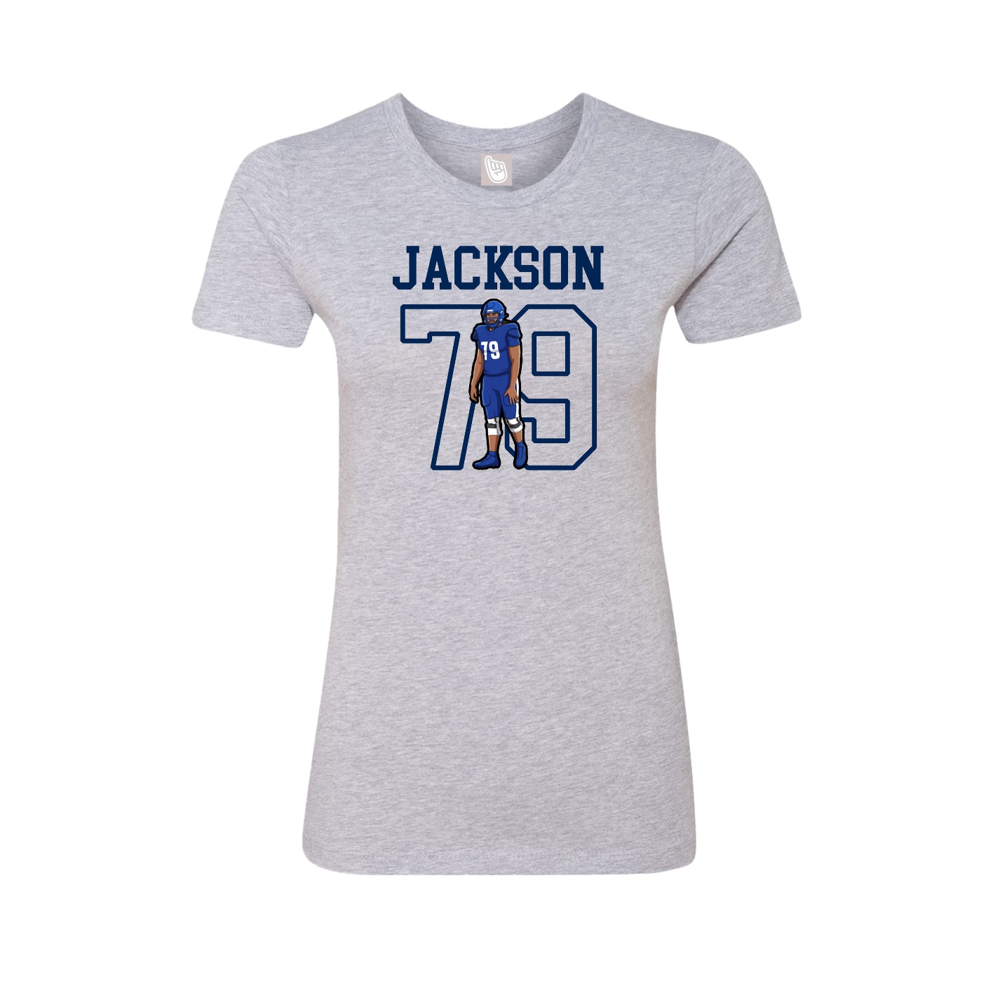 Fitted Women's Tee — Shirsey in Grey
