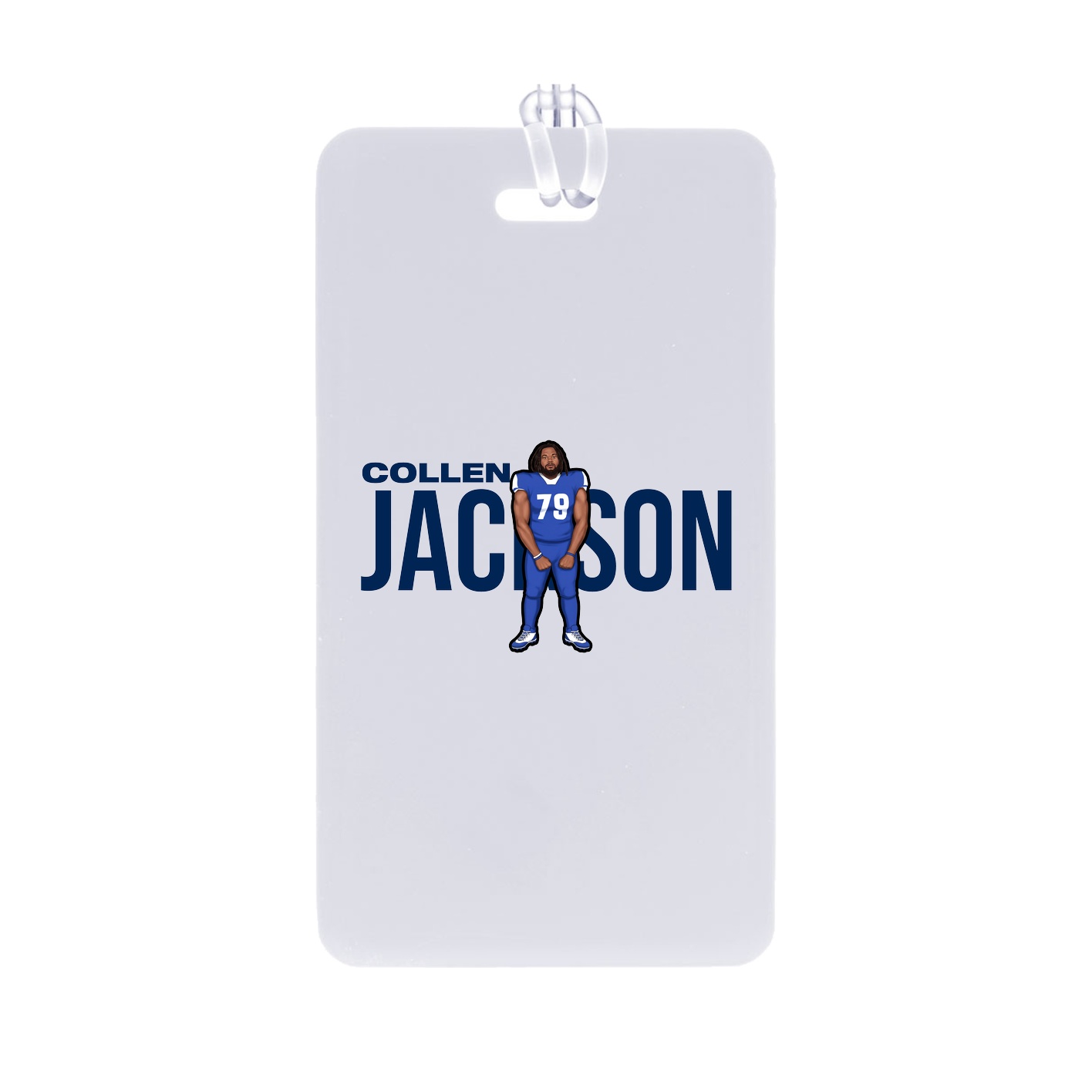 Bag Tag — Player Name in Classic