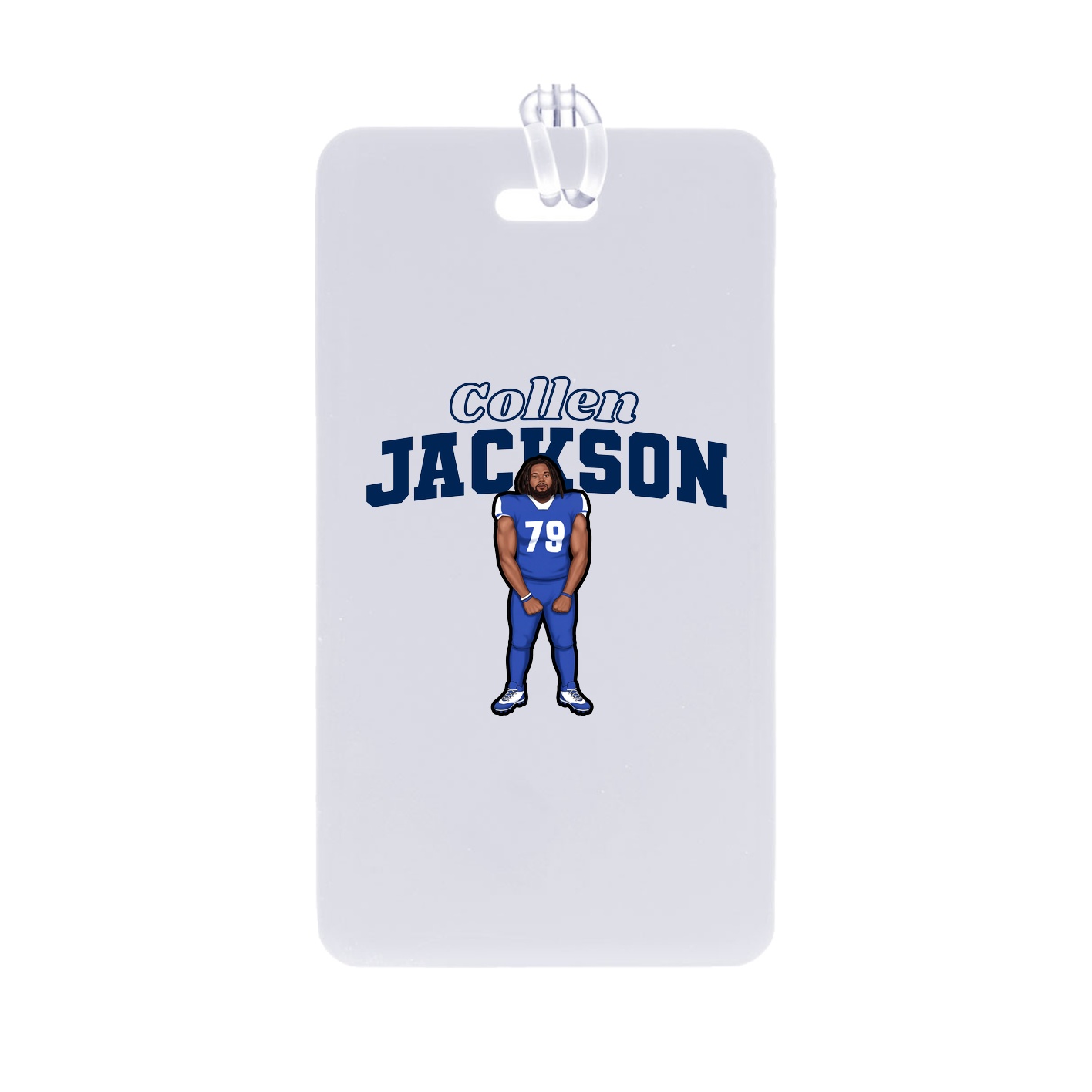 Bag Tag — Name Arch in Classic