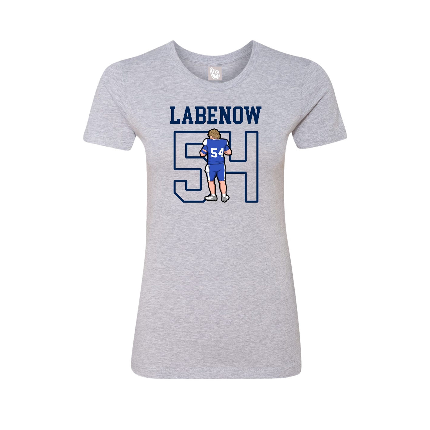 Fitted Women's Tee — Shirsey in Grey