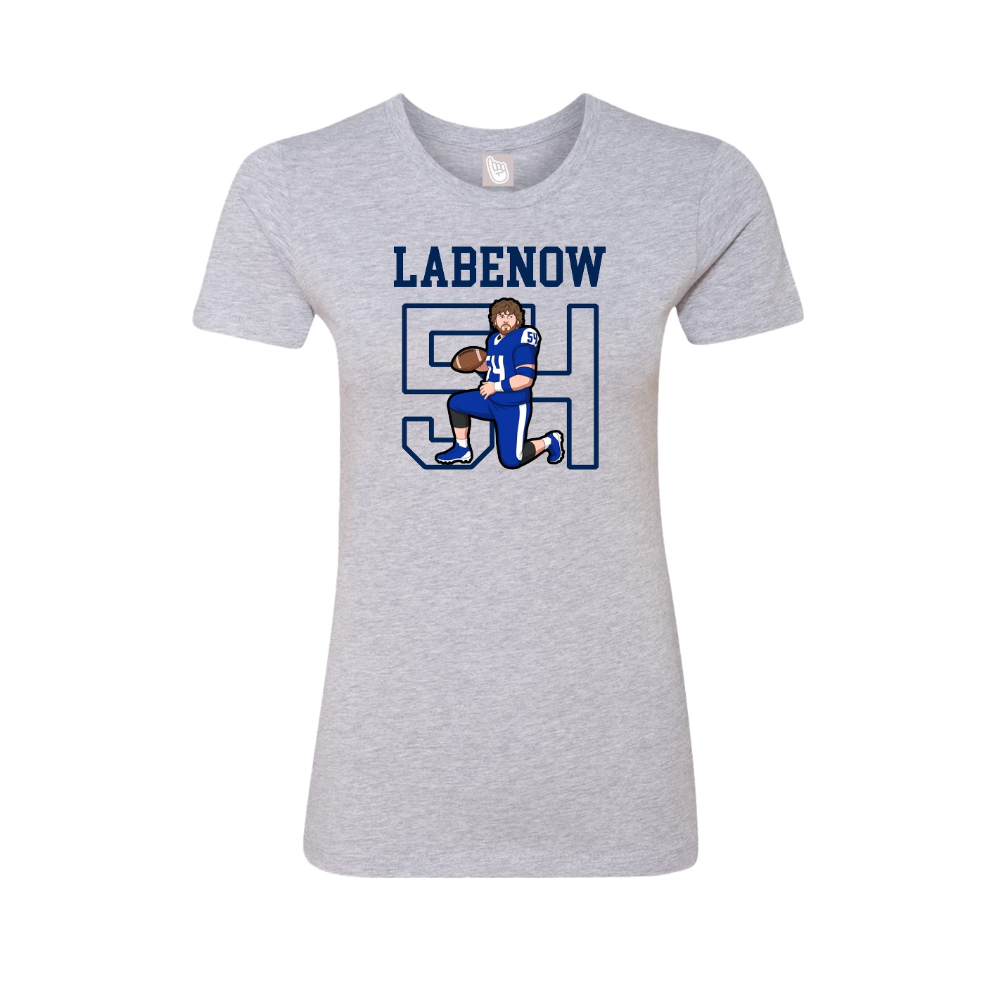 Fitted Women's Tee — Shirsey in Grey