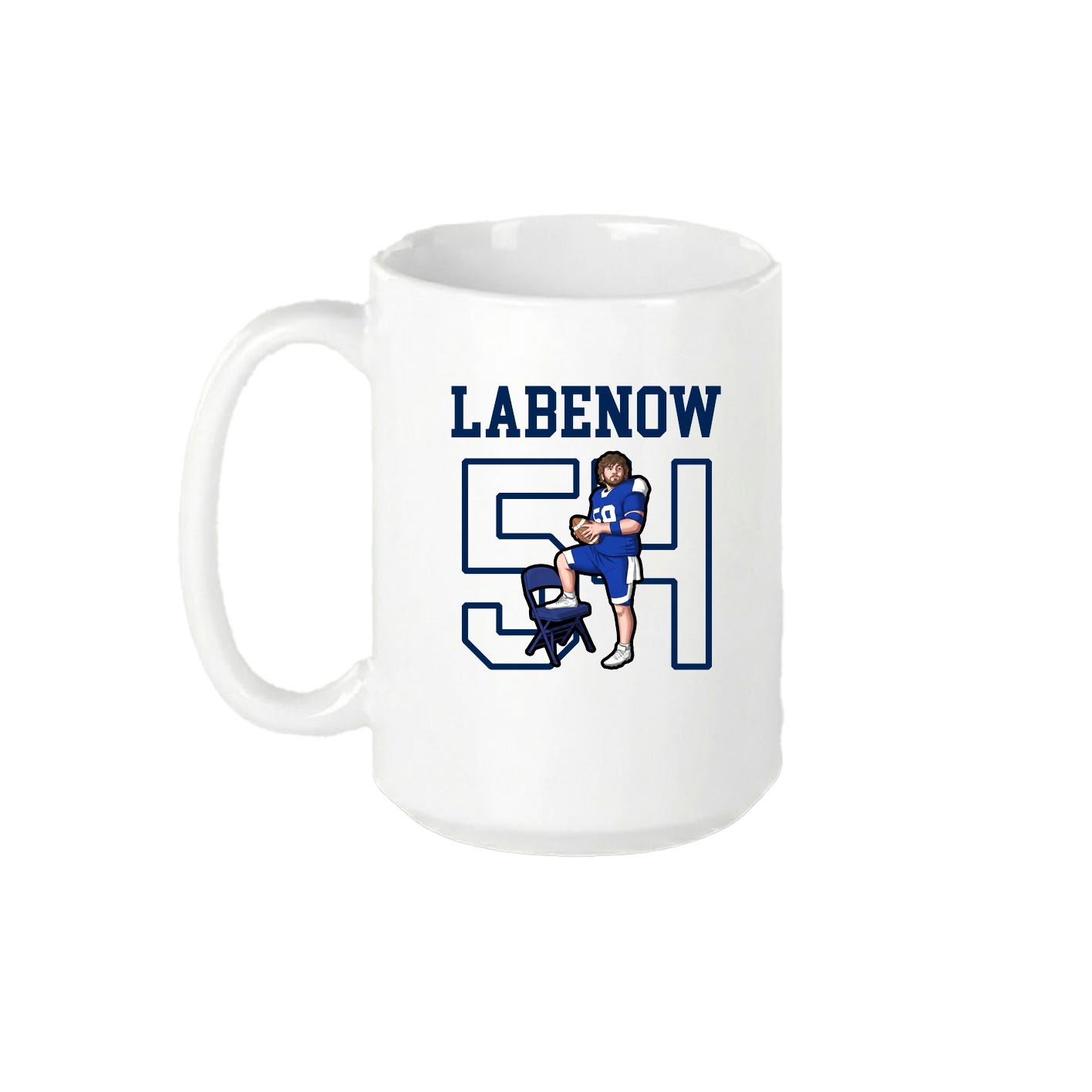 15oz Coffee Mug — Shirsey in White
