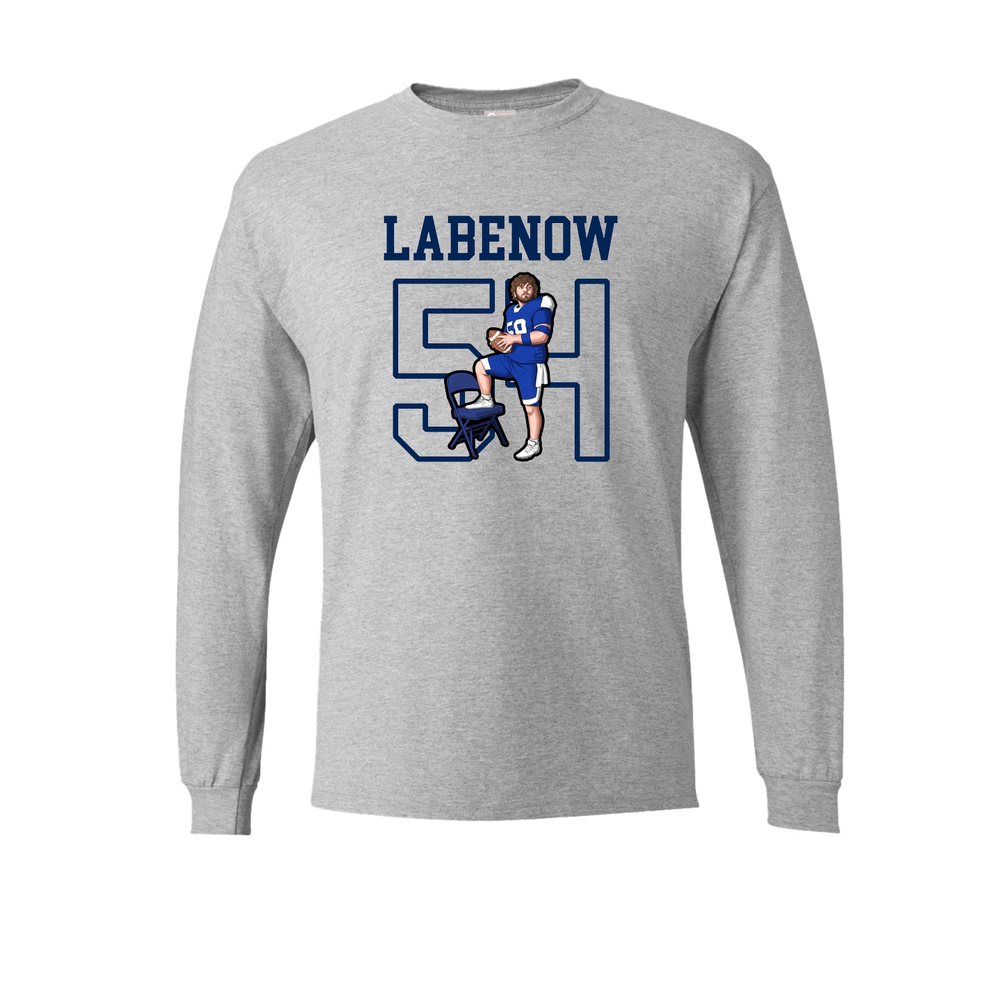 Long Sleeve Tee — Shirsey in Grey
