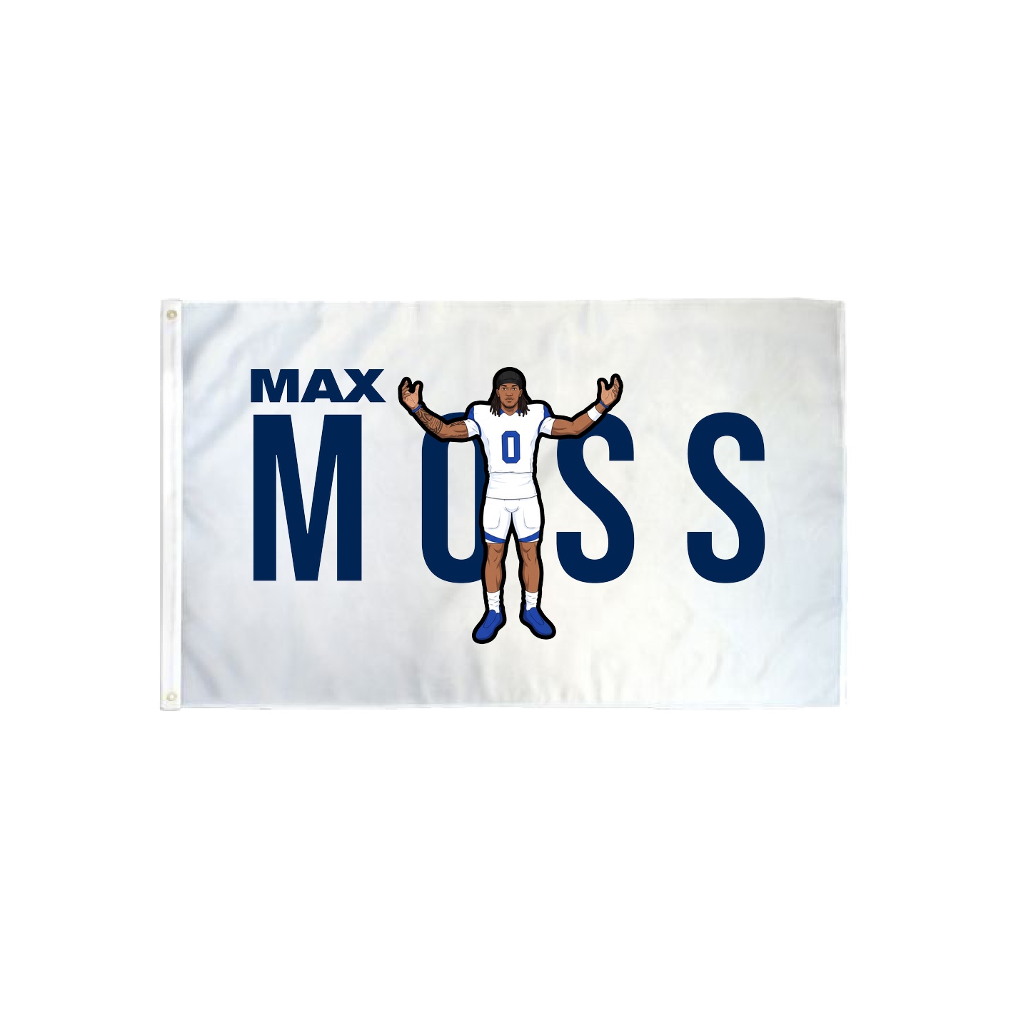 3x5 Flag — Player Name in Classic