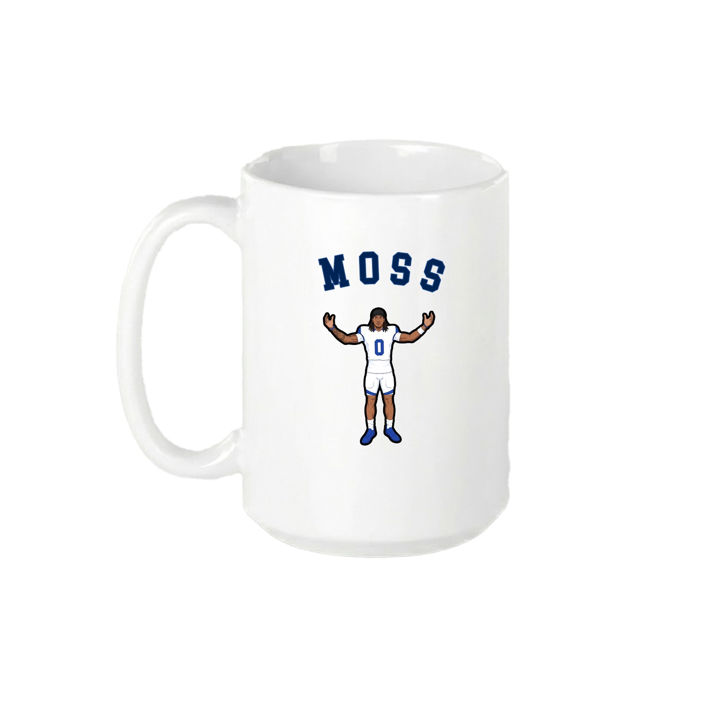 15oz Coffee Mug — Shirsey Arch in White