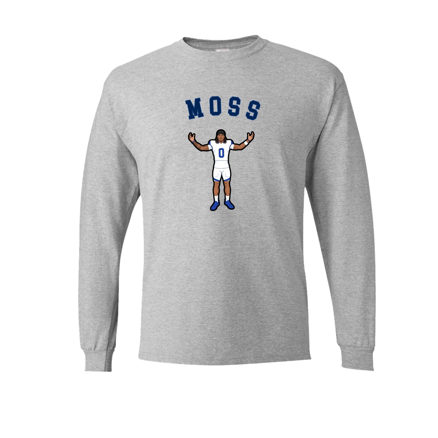 Long Sleeve Tee — Shirsey Arch in Grey