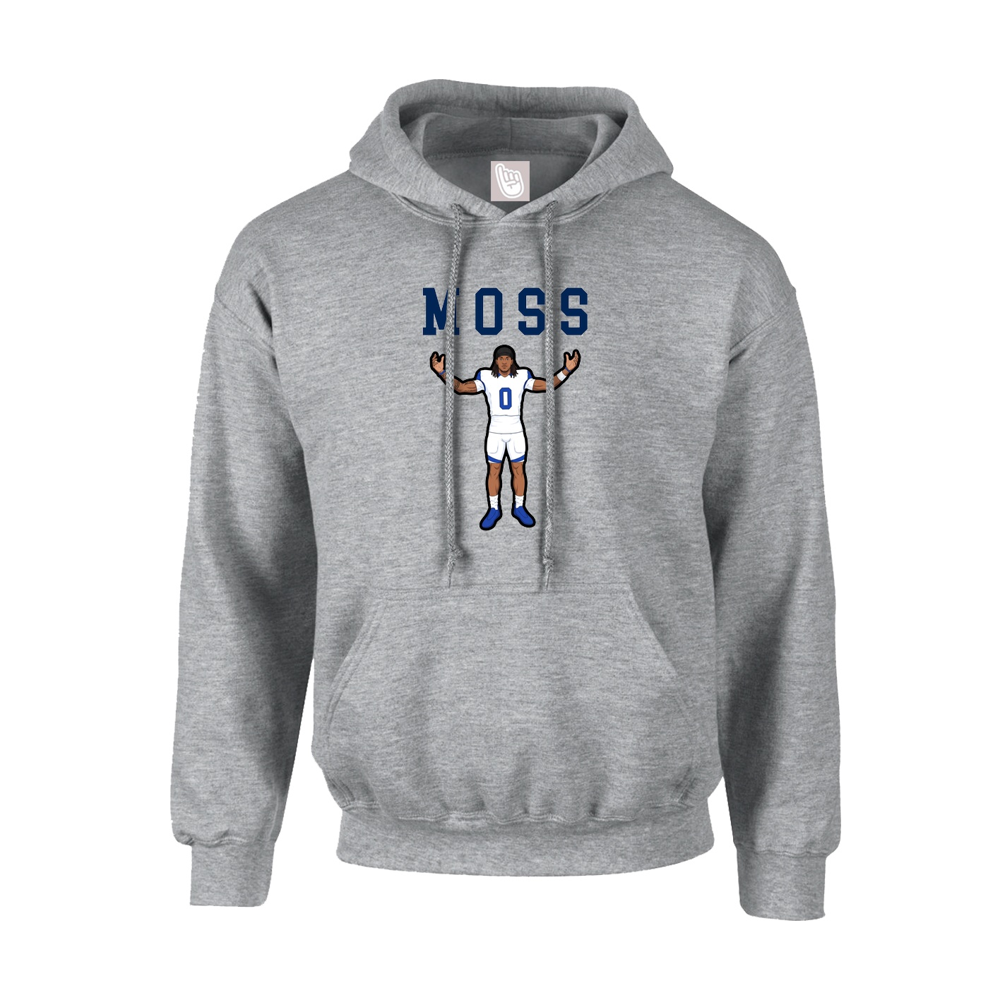 Hoodie — Shirsey in Grey