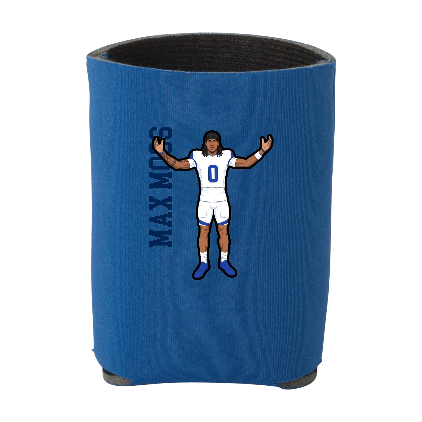 Can Holder — Name Vertical in Royal