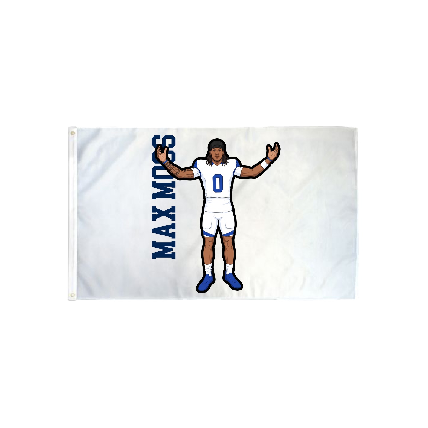 3x5 Flag — Name Vertical in Classic