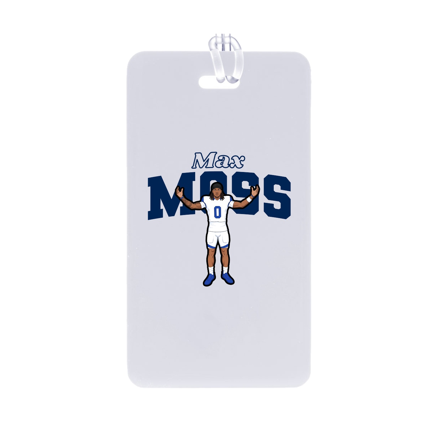 Bag Tag — Name Arch in Classic