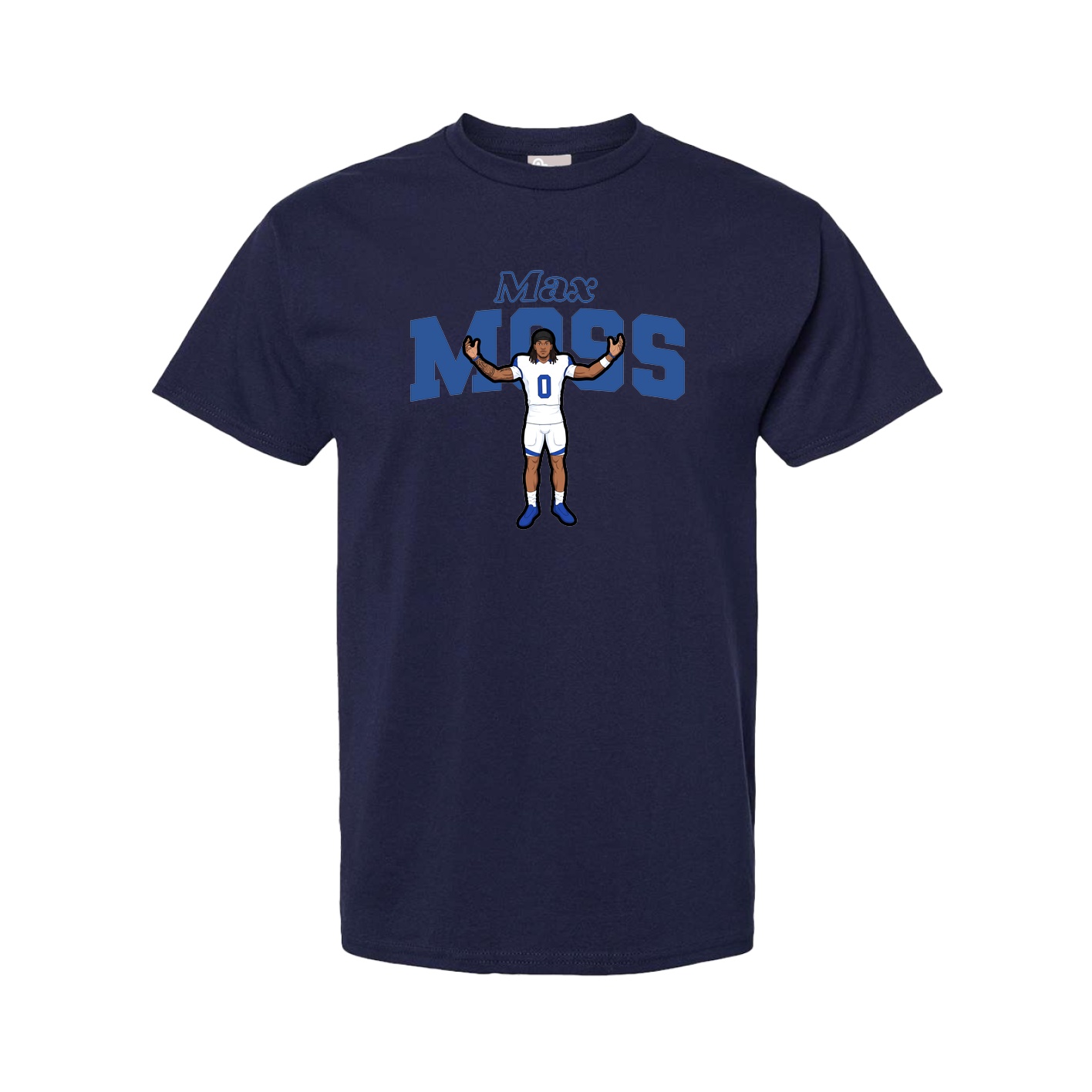 Tee — Name Arch in Navy