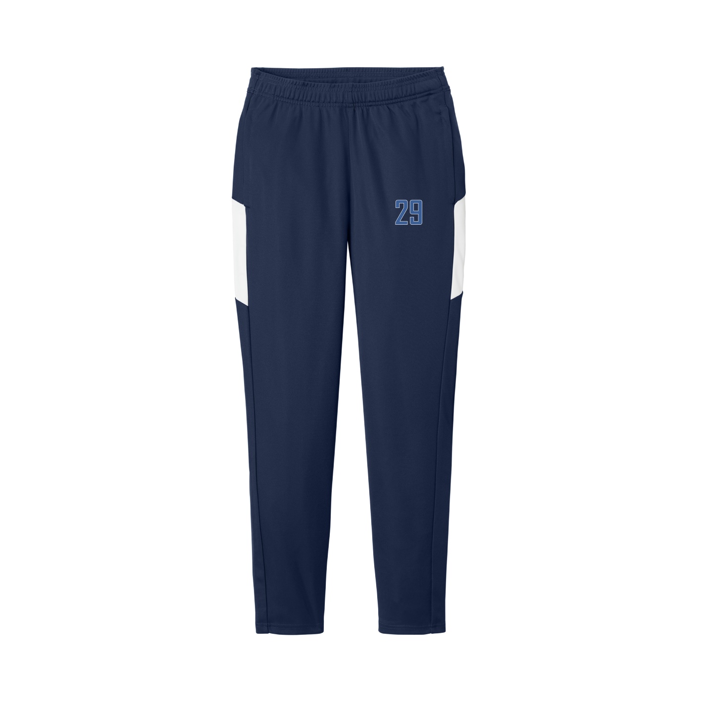Women's Team Travel Pant — Front Shirsy in Navy/White