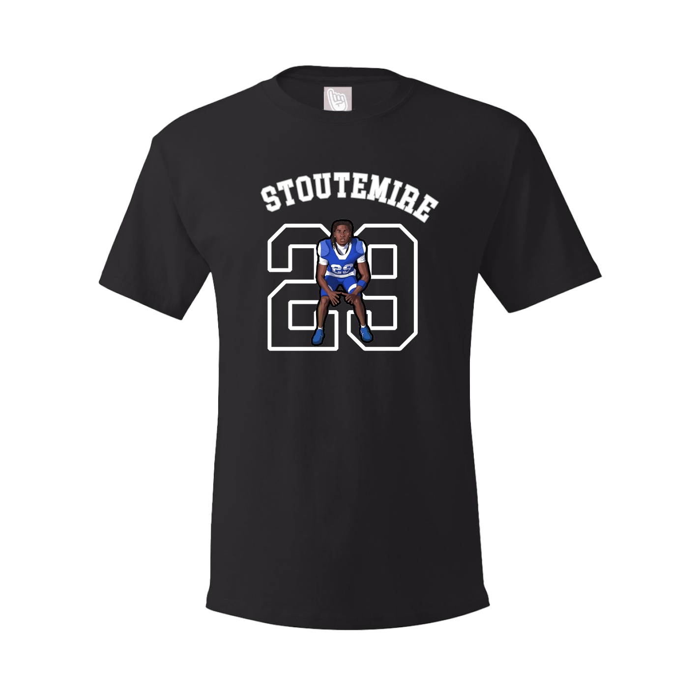 Youth Tee — Shirsey Arch in Black