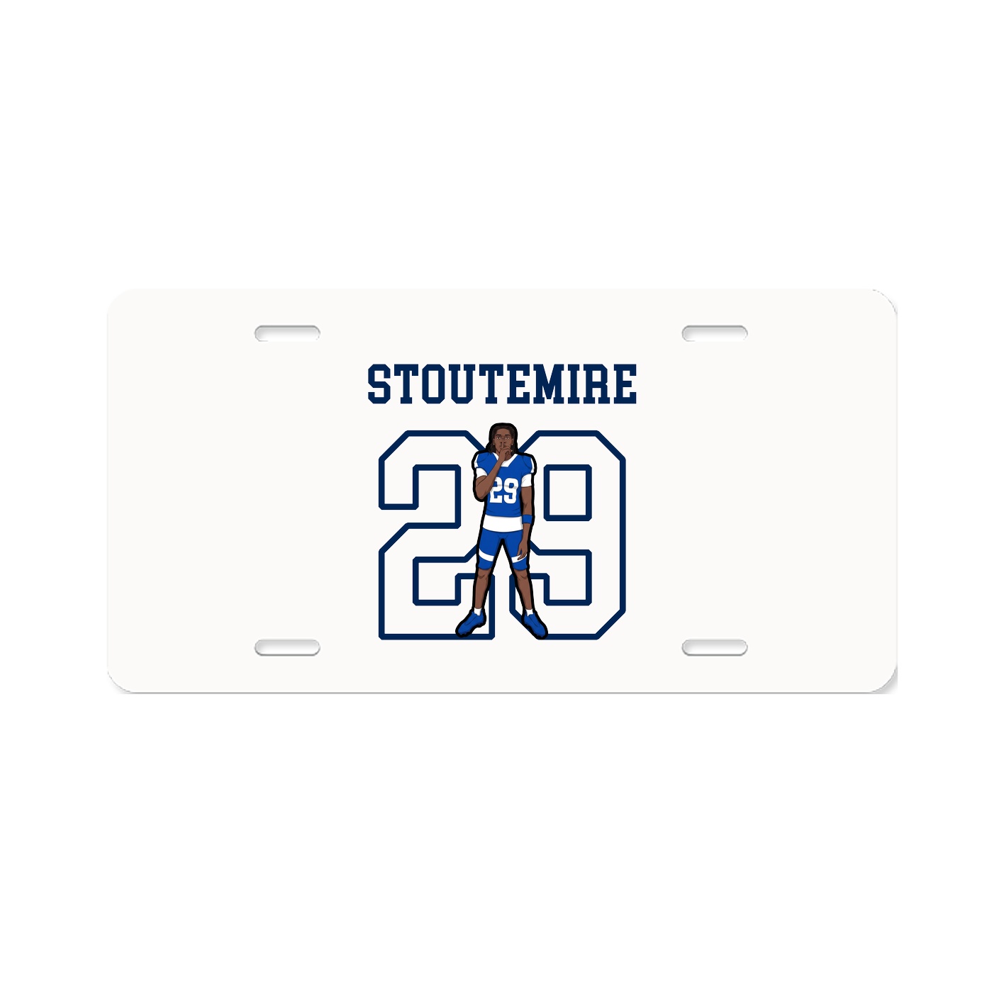 License Plate — Shirsey in Classic