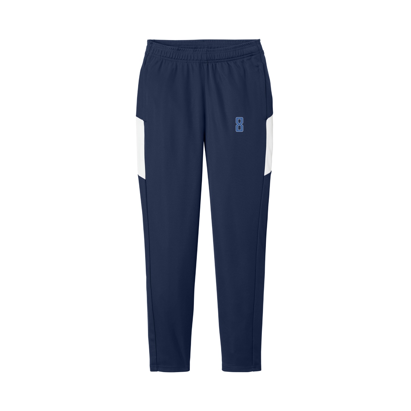 Women's Team Travel Pant — Front Shirsy in Navy/White