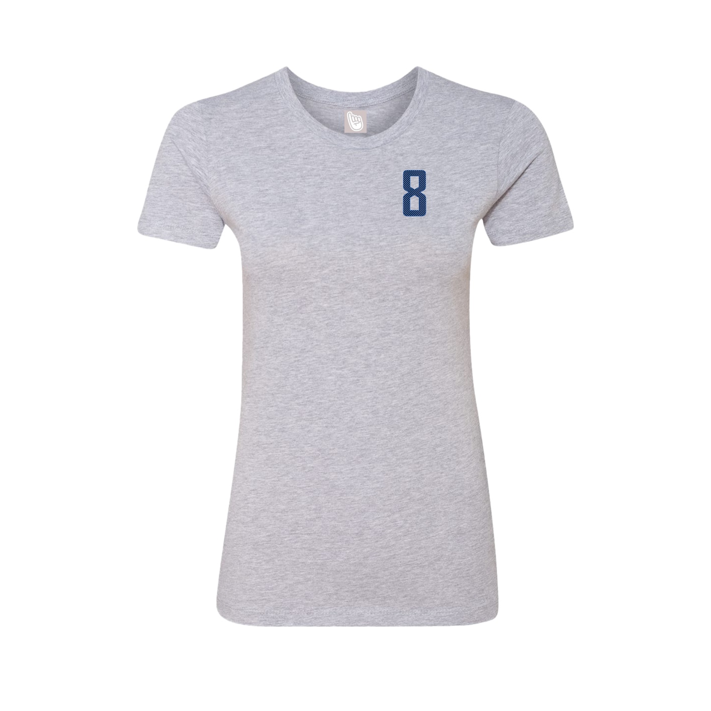 Womens Tee — Front Shirsy in Grey