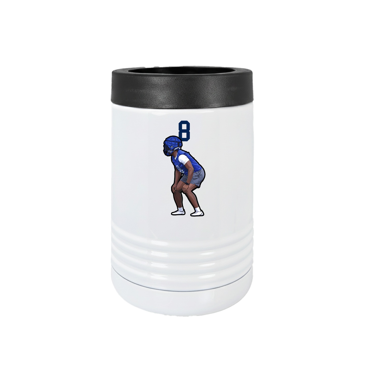 Beverage Holder — Number Top in White