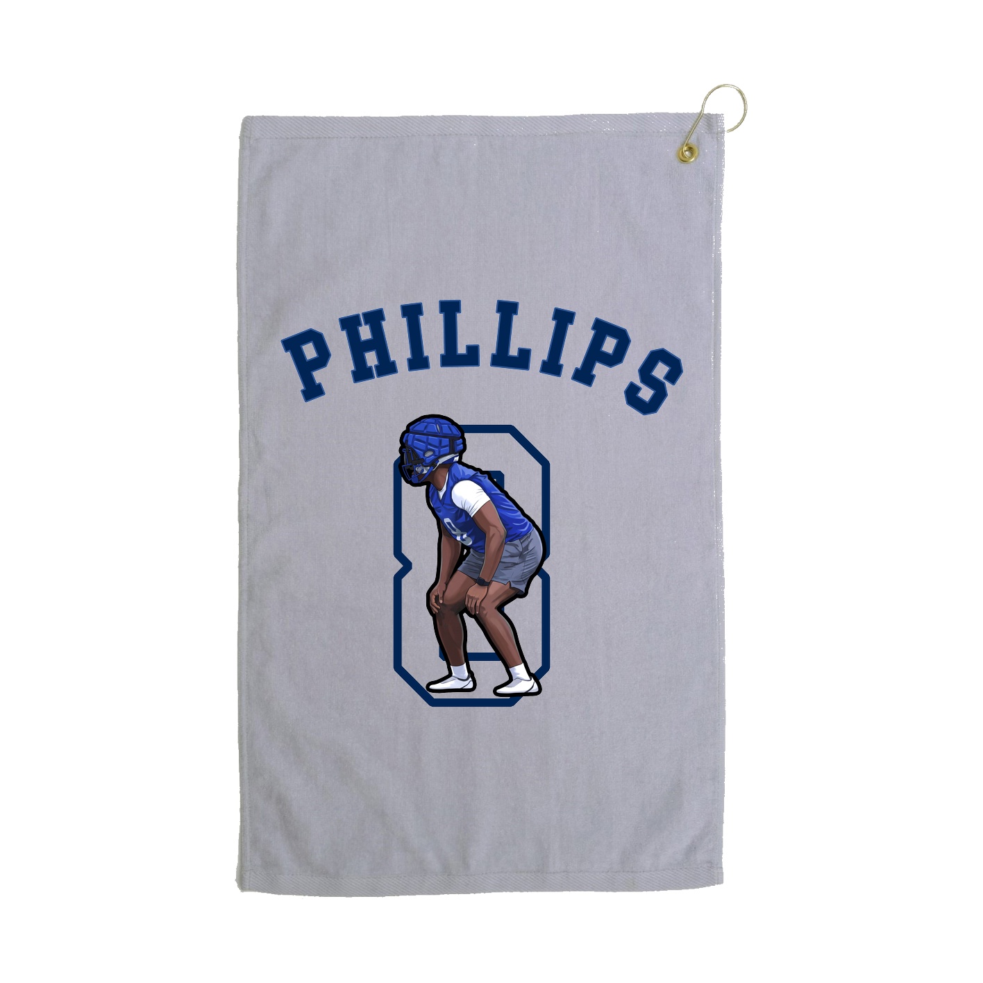 Golf Towel — Shirsey Arch in Grey
