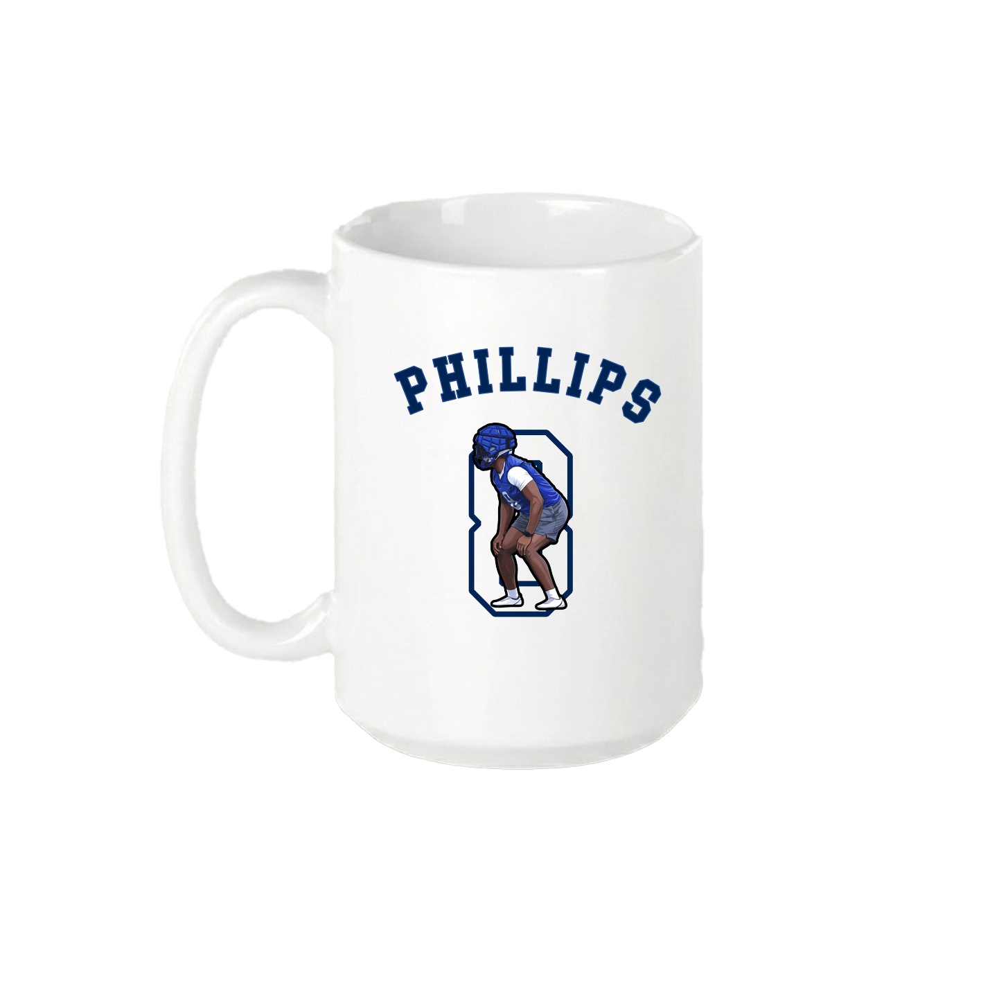 15oz Coffee Mug — Shirsey Arch in White