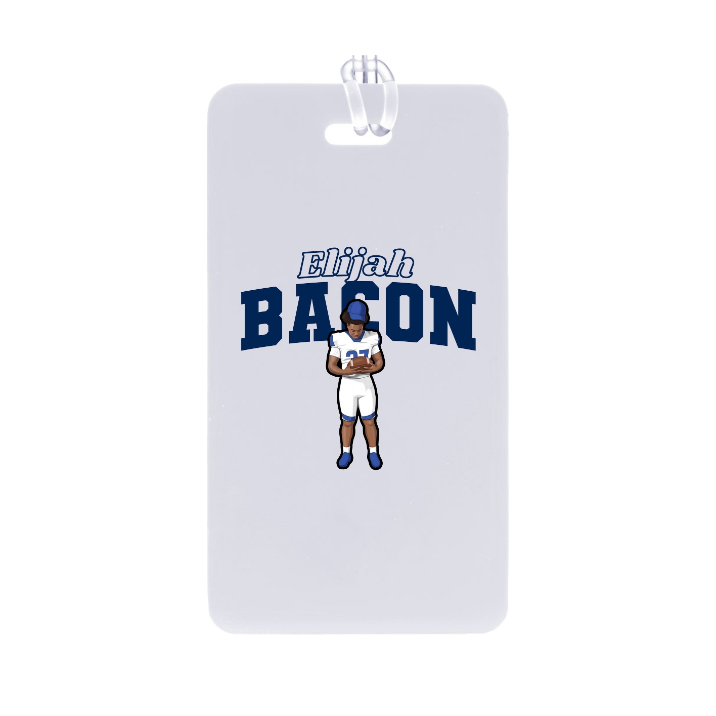 Bag Tag — Name Arch in Classic