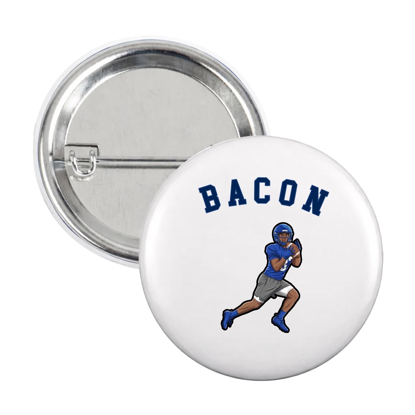 Game Day Button — Shirsey Arch in White