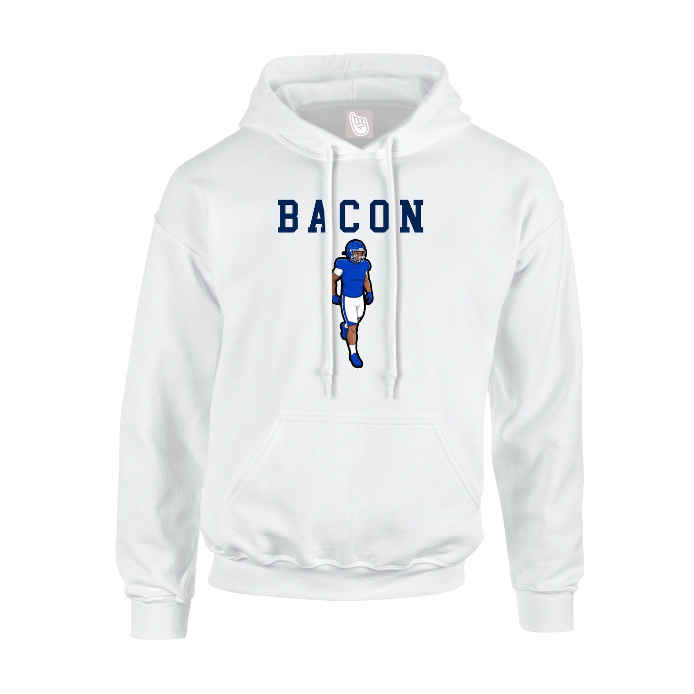 Hoodie — Shirsey in White