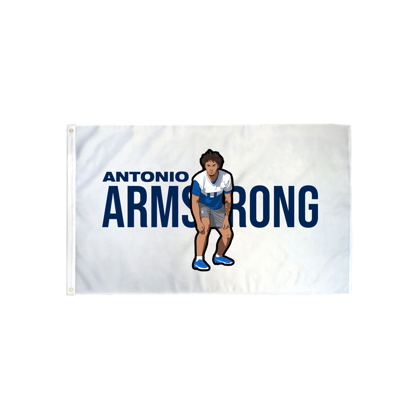 3x5 Flag — Player Name in Classic