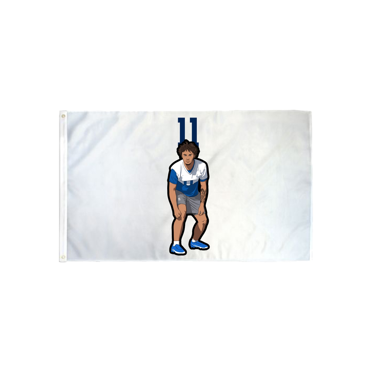 3x5 Flag — Number Top in Classic