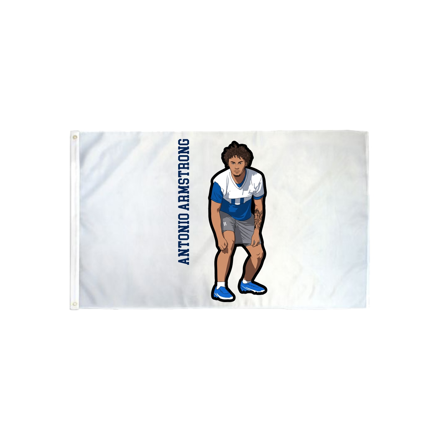 3x5 Flag — Name Vertical in Classic