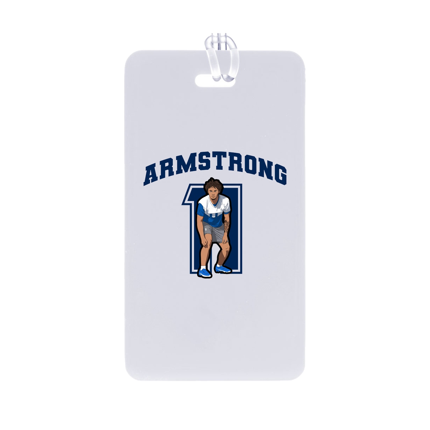Bag Tag — Number in Classic