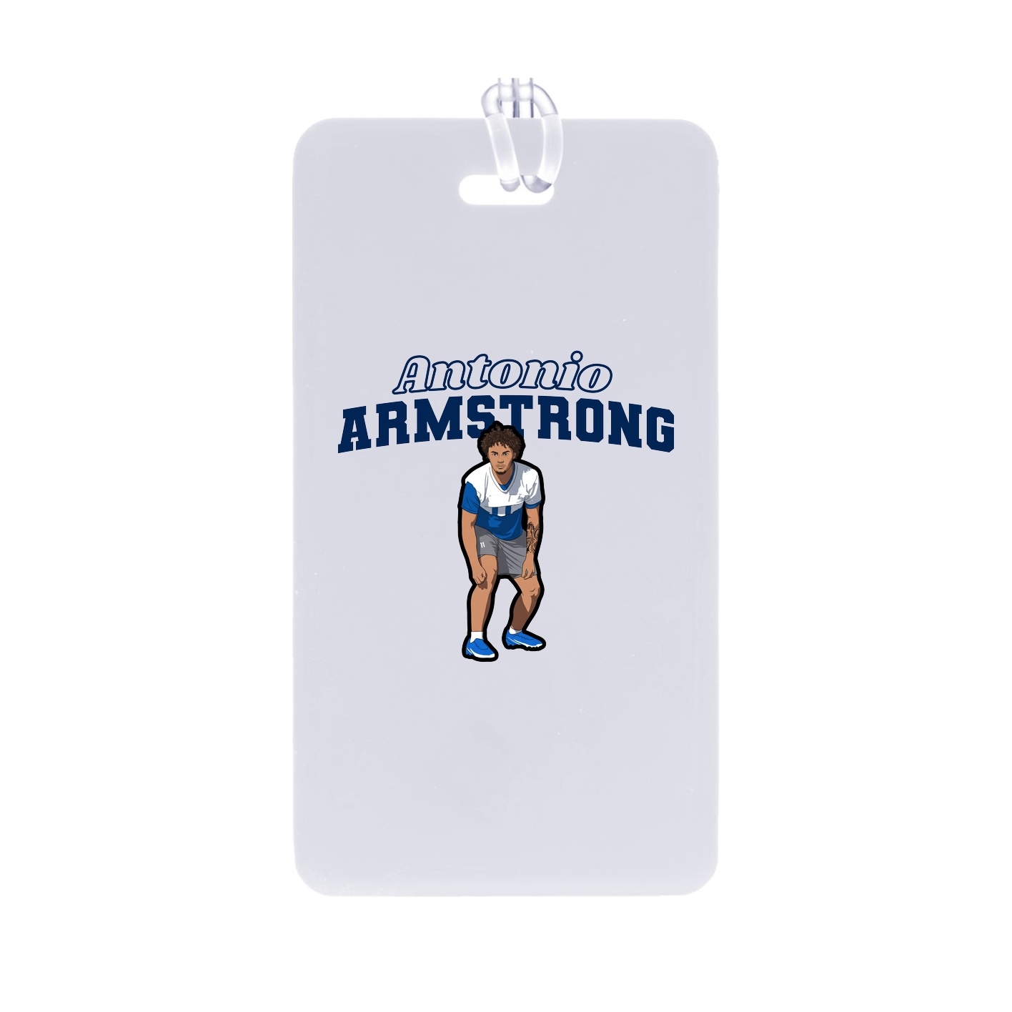Bag Tag — Name Arch in Classic