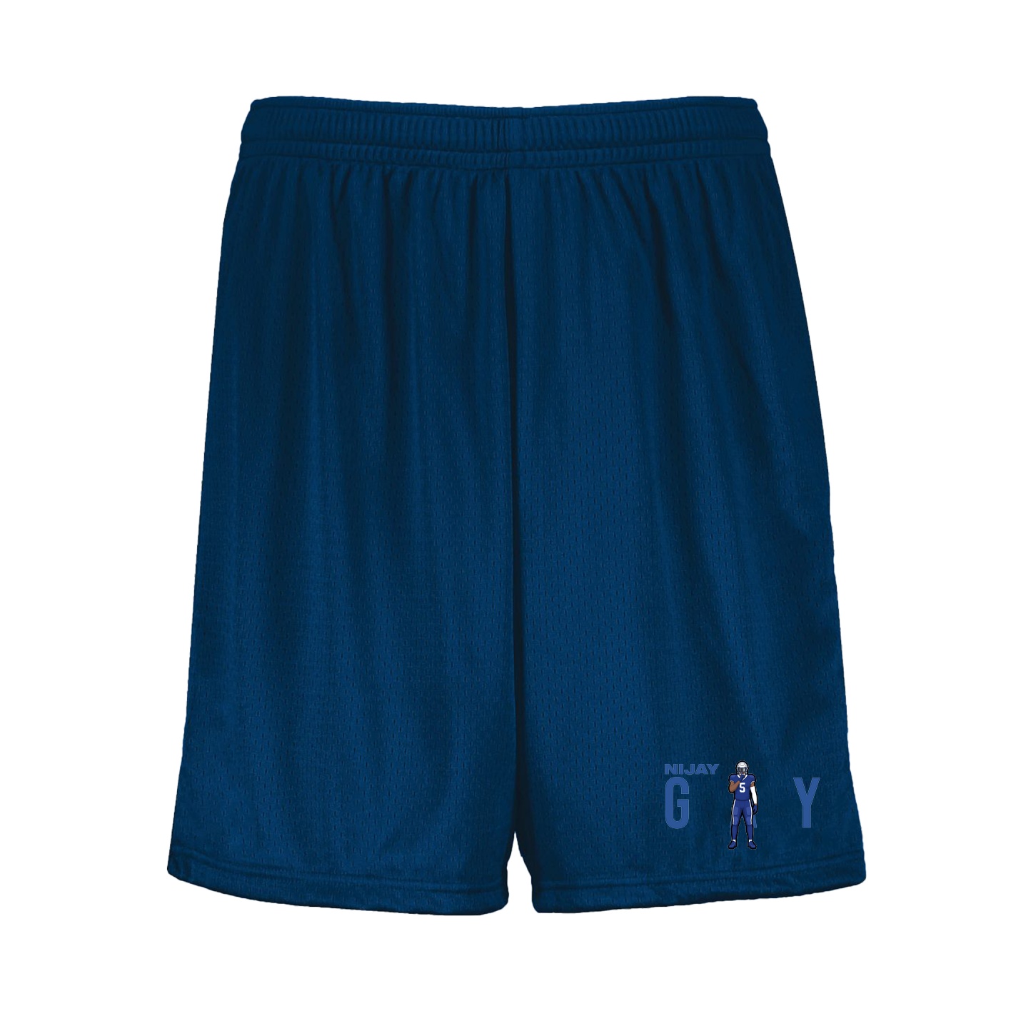 Shorts — Player Name in Navy