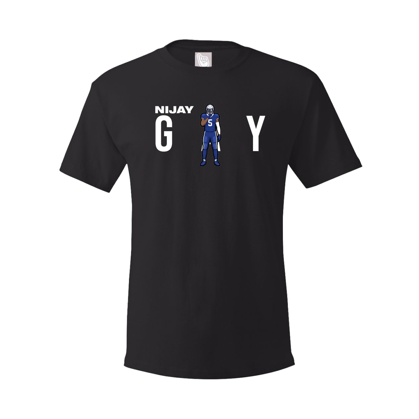 Tee — Player Name in Black