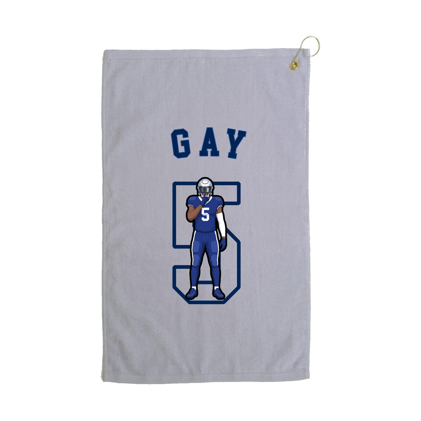 Golf Towel — Shirsey Arch in Grey