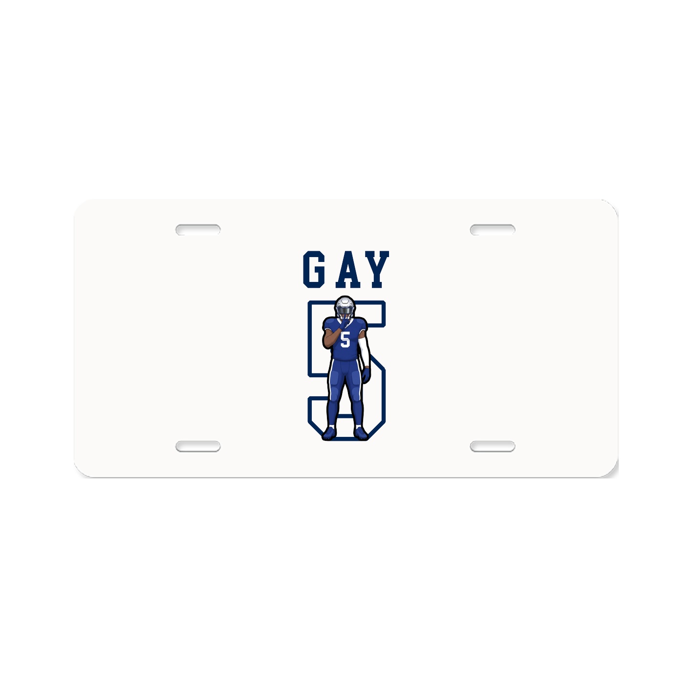 License Plate — Shirsey in Classic