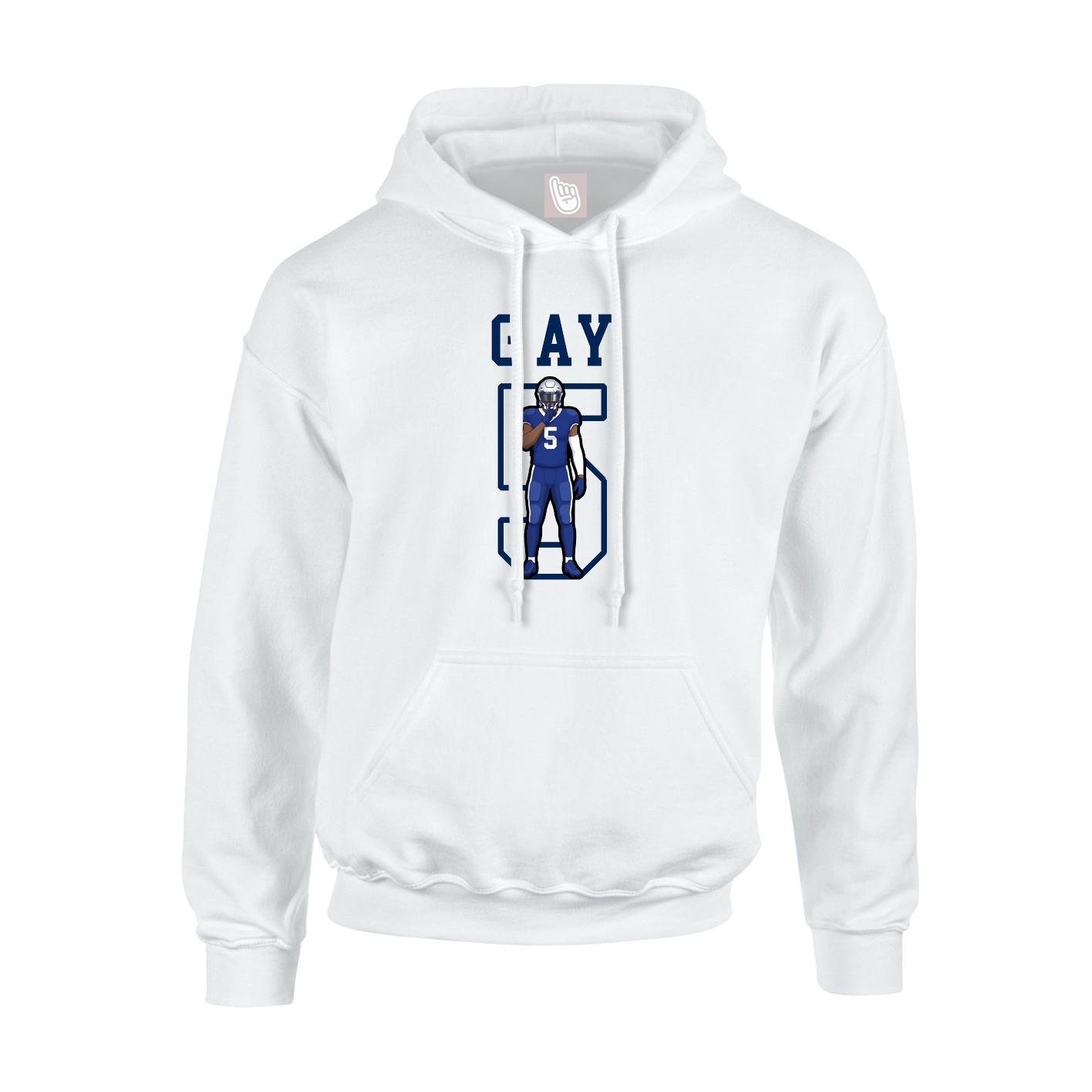 Youth Hoodie — Shirsey in White